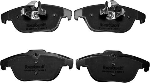 Front and Rear Ceramic Brake Pads for Select Mercedes-Benz C250 C300 C350 E350 E400 E550(Repalces POWER STOP 17-1342 17-1341 BOSCH BE1342H BE1341H) in Saudi Arabia