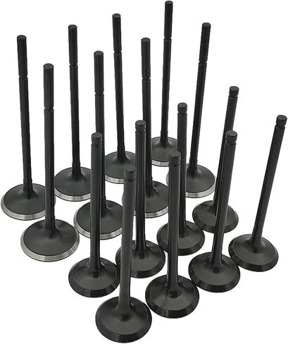 Engine Intake and Exhaust Valves Kit Fits for Jaguar XKR XJR XJ XF XE F-Type for Land Rover Range Rover Velar LR4 2010-2020 5.0L LR010863, LR010698 in Saudi Arabia