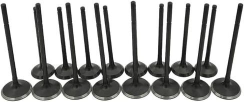 Engine Intake and Exhaust Valves Kit Fits for Jaguar XKR XJR XJ XF XE F-Type for Land Rover Range Rover Velar LR4 2010-2020 5.0L LR010863, LR010698 in Saudi Arabia
