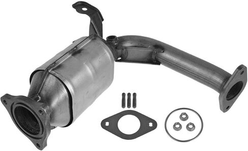 AutoShack Front Catalytic Converter Exhaust Pipe Direct Fit Replacement for 2008 2009 2010 2011 2012 Chevrolet Malibu 2009 Saturn Aura 2.4L FWD (EPA Compliant) EMCC26579 in Saudi Arabia