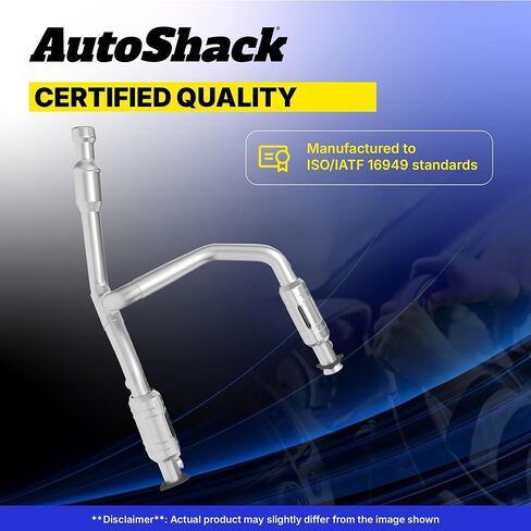 AutoShack Front Catalytic Converter Exhaust Pipe Direct Fit Replacement for 2008 2009 2010 2011 2012 Chevrolet Malibu 2009 Saturn Aura 2.4L FWD (EPA Compliant) EMCC26579 in Saudi Arabia