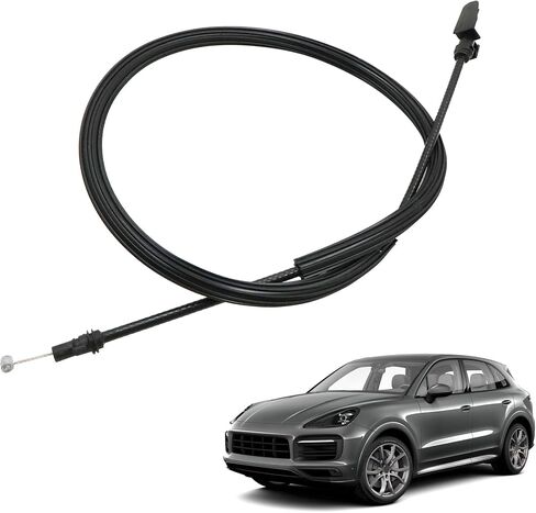 Gxarts Hood Cable Front 95851153102 متوافق مع Porsche Cayenne Base Diesel S 2011-2018 in Saudi Arabia