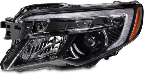 Akkon-FIT 2016-2021 Honda Pilot/Ridgeline 17-20 OE Style Type Halogen Halogen Side Side Black in Kuwait