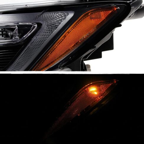 Akkon-FIT 2016-2021 Honda Pilot/Ridgeline 17-20 OE Style Type Halogen Halogen Side Side Black in Kuwait