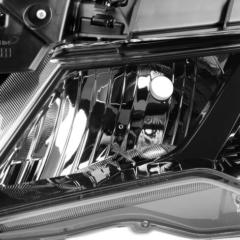 Akkon-FIT 2016-2021 Honda Pilot/Ridgeline 17-20 OE Style Type Halogen Halogen Side Side Black in Saudi Arabia