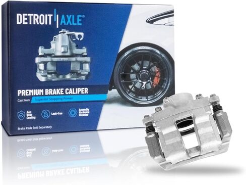 Detroit Axle - Pride Driver Side Disciper Caliper W/Bracket Replace for 2011-2014 Hyundai Sonata Gas in Saudi Arabia