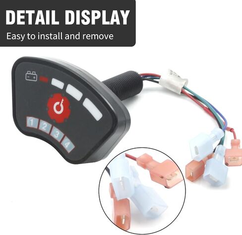 Keyless Start Remote Ignition Switch, Replacement for Club Car DS Precedent, Replacement for EZ‑GO TXT RXV in Saudi Arabia