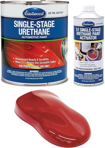 Eastwood 3:1 Candy Apple Red Single Stage Automotive Spray Paint 1 Sprayable Gallon Kit in Saudi Arabia