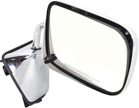 Kool Vue Driver & Passenger Side Power Mirrors لـ Dodge W250 D250 D150 D350 W350 W150 Ramcharger 1988-1993 Chrome in Kuwait