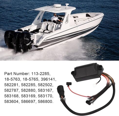 Outboard Power Pack ABS 18-5765 396141 582281 582285 582502 582787 582880 583167 Replacement for 2cyl Elect Manual Start in Saudi Arabia