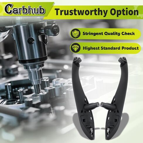 Carbhub Set of 4 Front Rear Left Set Interior Door Pull Handle Armrest Panel for BMW 320 328 330 335 M3 F30 F31 F34 F80 428 435 M4 F32 F33 Replace for 51427281465 51427281466 51417279311 51417279312 in Saudi Arabia