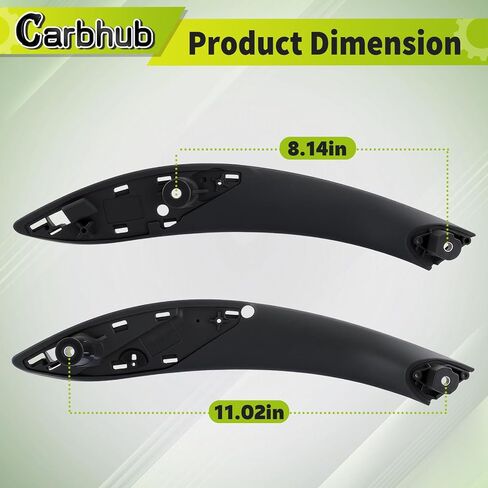 Carbhub Set of 4 Front Rear Left Set Interior Door Pull Handle Armrest Panel for BMW 320 328 330 335 M3 F30 F31 F34 F80 428 435 M4 F32 F33 Replace for 51427281465 51427281466 51417279311 51417279312 in Saudi Arabia