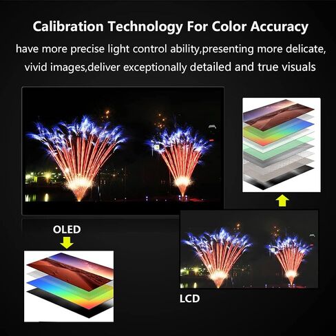 18.4 Inch Portable Monitor Touchscreen 4k，3840 x 2160 10bits，Anti-Glare，Optical bonding，MPP Stylus Pen Compatible,Laptop External Screen HDR Eye Care Gaming Computer Display for Laptop in Saudi Arabia