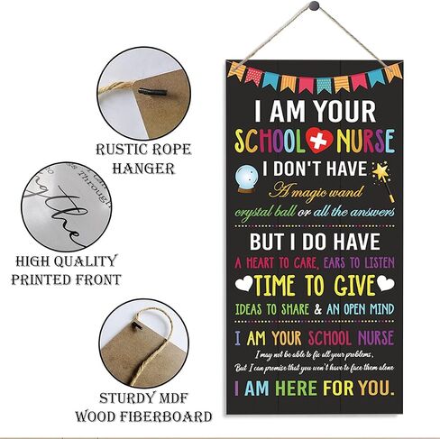 Nurse Gifts, Decorative Wood Hanging Wood Plaque, Inspirational Wood Wall Sign, Nurse Retirement Gift, Appreciation Gift for Nurse, By Touching So Many Lives You Have Changed the World Sign in Kuwait