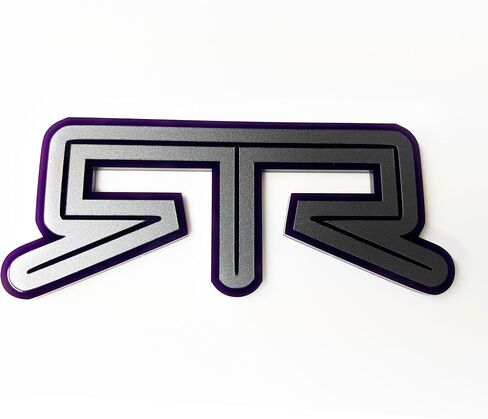 Custom 1pc Rear RTR Emblem Fits Ford Mustang Deck Lid (Matte Black) in Kuwait