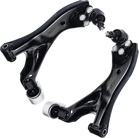 Detroit Axle - Front 6pc Control Arms Kit for 2005-2009 Chevy Equinox Pontiac Torrent, 2002-2007 Saturn Vue, 2 Lower Control Arms w/Ball Joints 2 Outer Tie Rods 2 Sway Bars Replacement in Saudi Arabia