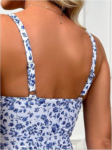 Floerns Women's One Piece Swimsuits الأزهار in Kuwait