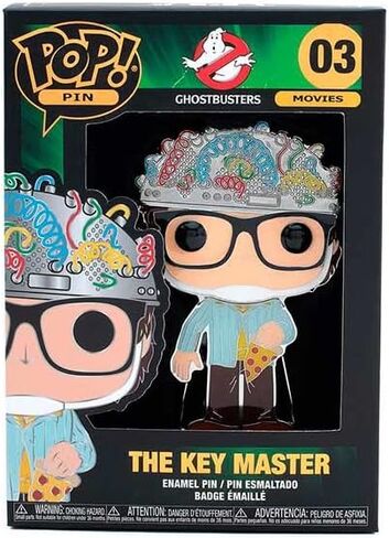 Funko Pop! Pins: Ghostbusters - Large Enamel Pin - The Keymaster in Saudi Arabia