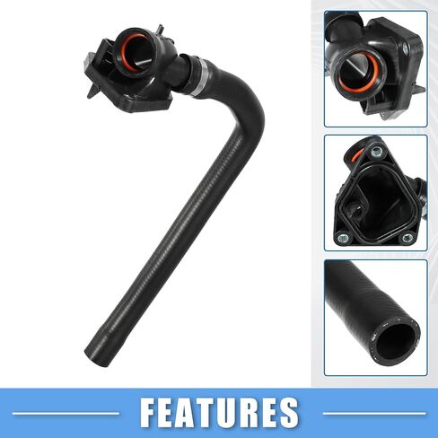 خرطوم المبرد المبرد No.11537600586 لـ BMW 1 Series 118i 2012-2013 2015 Rubber Black in Saudi Arabia