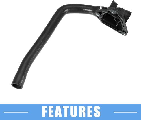 خرطوم المبرد المبرد No.11537600586 لـ BMW 1 Series 118i 2012-2013 2015 Rubber Black in Saudi Arabia