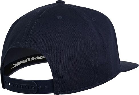 Popfunk Official Top Gun Arc Adjustable Snapback 6 Panel Flat Brimmed Hat - Unisex for Men and Women in Saudi Arabia