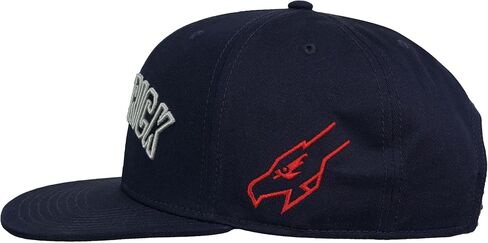 Popfunk Official Top Gun Arc Adjustable Snapback 6 Panel Flat Brimmed Hat - Unisex for Men and Women in Saudi Arabia