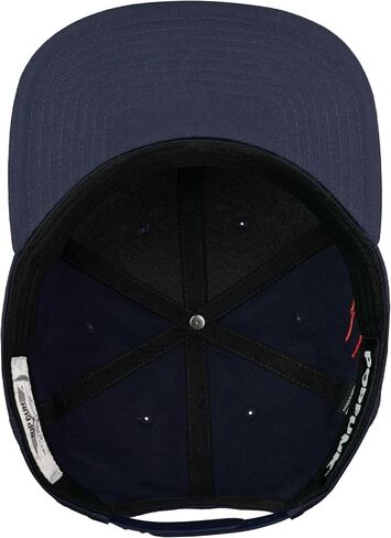 Popfunk Official Top Gun Arc Adjustable Snapback 6 Panel Flat Brimmed Hat - Unisex for Men and Women in Saudi Arabia