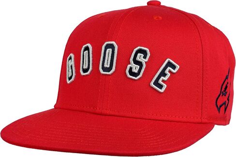 Popfunk Official Top Gun Arc Adjustable Snapback 6 Panel Flat Brimmed Hat - Unisex for Men and Women in Saudi Arabia