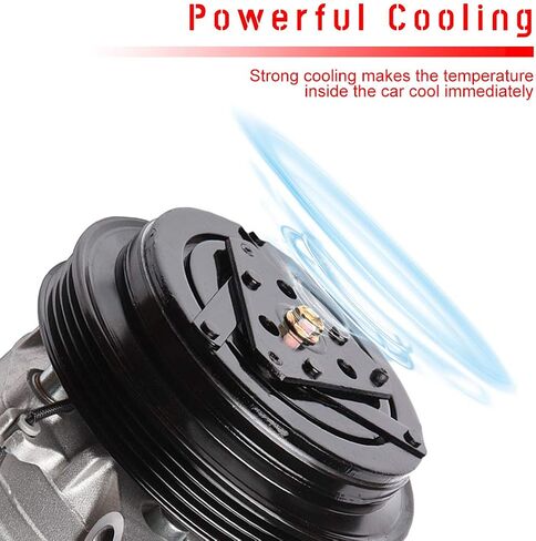 ضاغط تكييف الهواء Cciyu لـ I-Nfiniti FX35 GS35 3.5L 2003-2008 يحل محل ضاغط AC للسيارة in Saudi Arabia