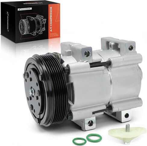 ضاغط A-Premium A/C AC مع قابض متوافق مع Ford Escape 2.0L 2001-2004 ، Contour 2.0L 1995-2000 & Mercury Cougar 2.0L 1999-2002 ، Mystique 2.0L 1995-2000 & Lincoln Continental 3.8L 1991-1994 in Kuwait
