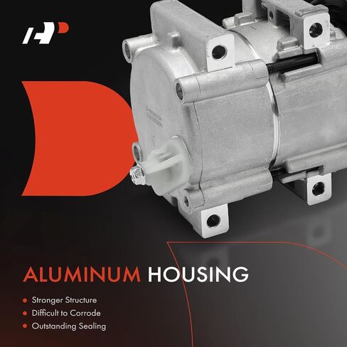 ضاغط A-Premium A/C AC مع قابض متوافق مع Ford Escape 2.0L 2001-2004 ، Contour 2.0L 1995-2000 & Mercury Cougar 2.0L 1999-2002 ، Mystique 2.0L 1995-2000 & Lincoln Continental 3.8L 1991-1994 in Kuwait
