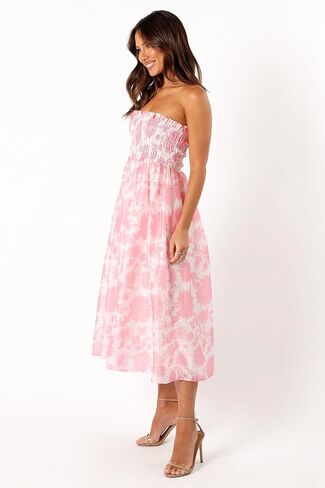 Petal & Pup Women's Carter Strapless Midi Dress in Saudi Arabia