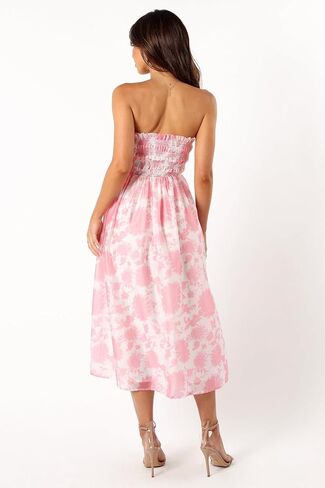 Petal & Pup Women's Carter Strapless Midi Dress in Saudi Arabia