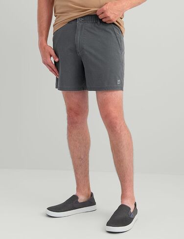 HUK Men's Next Level Camp 6" Performance Fishing Shorts, Lightweight, Quick-Dry, Elastic Waistband in Saudi Arabia