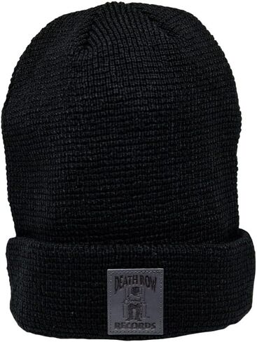 Ripple Junction Death Row Records Black Beanie Hat in Saudi Arabia
