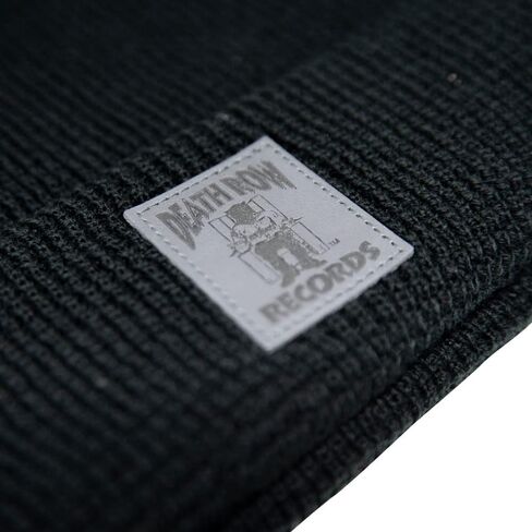 Ripple Junction Death Row Records Black Beanie Hat in Saudi Arabia
