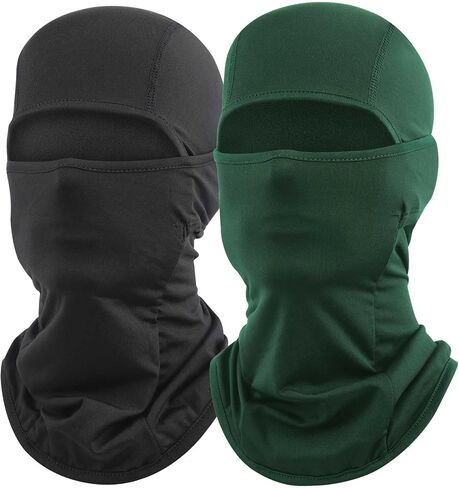 Black Thin Fleece Lined Ski Mask for Men Women Winter Balaclava Face Mask Warm Shiesty Mask Head Mask Cold Weather Motorcycle Helmet in Saudi Arabia
