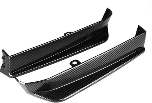 2 Pcs Rear Bumper Lip Aprons Spats Compatible for Subaru Impreza WRX STI 2015-2019 Splitters Diffuser Canard Protector(Glossy Black) in Saudi Arabia