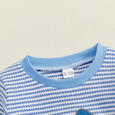 ynibbim طفل طفل رضيع الخريف ملابس الشتاء ملابس البط طباعة طويلة الأكمام من النوع الثقيل والركض السراويل in Kuwait