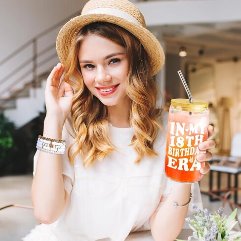 30th Birthday Gifts for Her, Unique 30 Year Old Birthday Gifts for Women, 30th Birthday Decorations for Her, Gifts for 30th Birthday Woman w/ 16oz Coffee Cup, Bracelet, Hair Clip, Birthday Card, 7PCS in Saudi Arabia