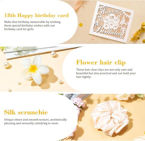 30th Birthday Gifts for Her, Unique 30 Year Old Birthday Gifts for Women, 30th Birthday Decorations for Her, Gifts for 30th Birthday Woman w/ 16oz Coffee Cup, Bracelet, Hair Clip, Birthday Card, 7PCS in Saudi Arabia
