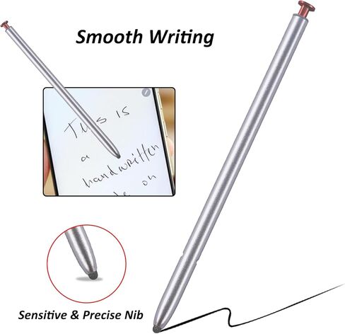 قلم G Stylus 2024 Stylus Pen لـ Moto G Stylus 5G 2024 قلم بديل لموتورولا Moto G Stylus 5G (2024) XT2419 All Verison Touch Screen S Pen (موجة قرمزية) in Kuwait