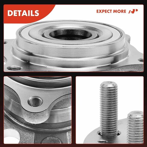 A-Premium 2 x Rear Wheel Bearing and Hub Assembly with 5-Lug Compatible with Kia Sportage 2016-2021 & Hyundai Tucson 2016-2021, AWD Only in Saudi Arabia