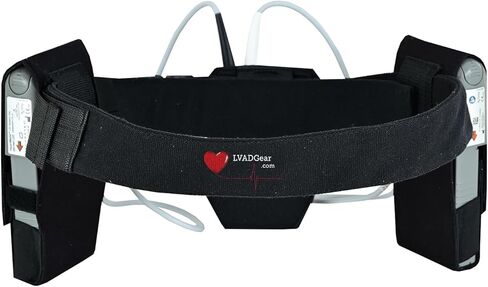 LVAD Workout Belt for Men & Women - Heartmate 3 Gear, Adjustable & Comfortable Exercise Belt, Black┃LV126 in Kuwait