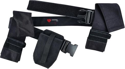 LVAD Workout Belt for Men & Women - Heartmate 3 Gear, Adjustable & Comfortable Exercise Belt, Black┃LV126 in Kuwait