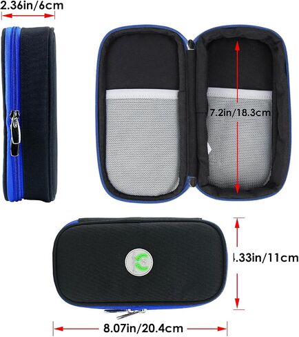 YOUSHARES Ice Pack for Insulin Cooler Travel Case, TSA Approved Freezer Ice Box for Injections, Keep Insulin Bottle Cooling 24h for Diabetic Supplies (1PCS) in Saudi Arabia