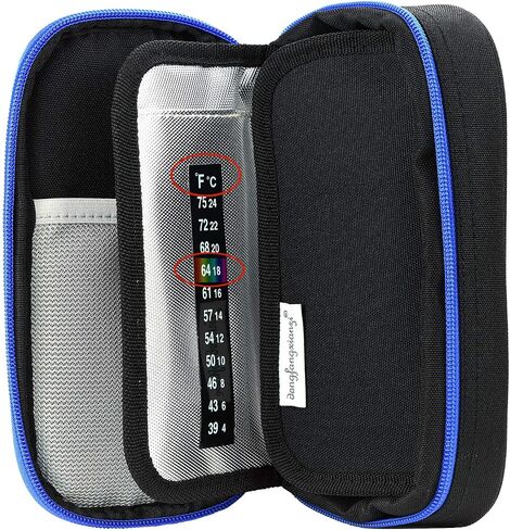YOUSHARES Ice Pack for Insulin Cooler Travel Case, TSA Approved Freezer Ice Box for Injections, Keep Insulin Bottle Cooling 24h for Diabetic Supplies (1PCS) in Saudi Arabia