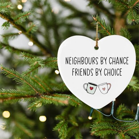 التقدير وداع شكرا لك هدية جار هدية السيراميك زخرفة عيد الميلاد تذكار علامة signhousewarming in Kuwait