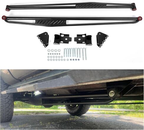 HECASA Traction Bar & Mounting Kit Compatible with 2003-2010 Dodge Ram 2500 3500 Pickup Adjustable Suspension Tow Track Bar Steel in Saudi Arabia