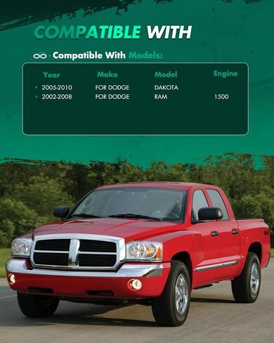 SCITOO 1" Rear Lift Blocks for Dodge Dakota 2005-2010 | for Dodge Ram 1500 2002-2008 Leveling Block Kit in Saudi Arabia
